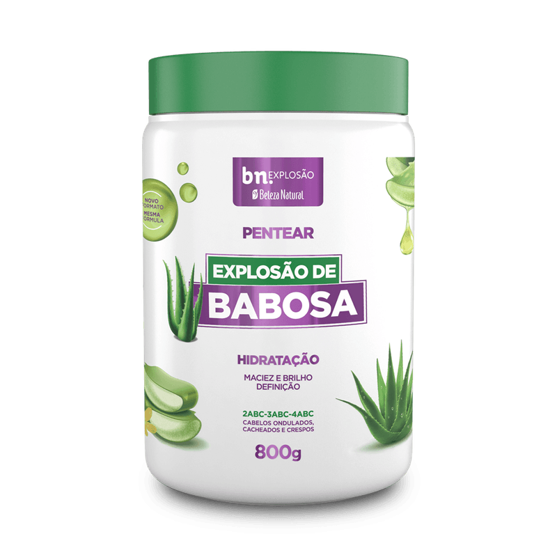 Creme de Pentear Explosão de Babosa 800g