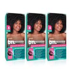 Kit Tonalizante Castanho Escuro 3.0 Sem Amônia 90g (3 itens)