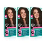 Kit Tonalizante Louro Escuro 60 Sem Amônia 90g (3 itens)