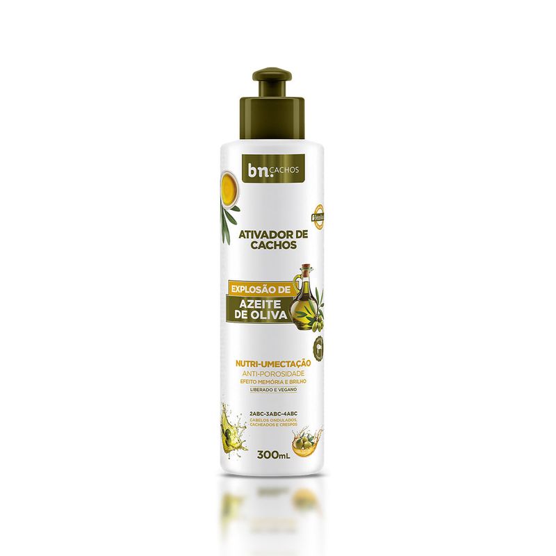 Kit Linha Completa Explosão de Azeite de Oliva + Óleo de Jojoba e Argan 55ml
