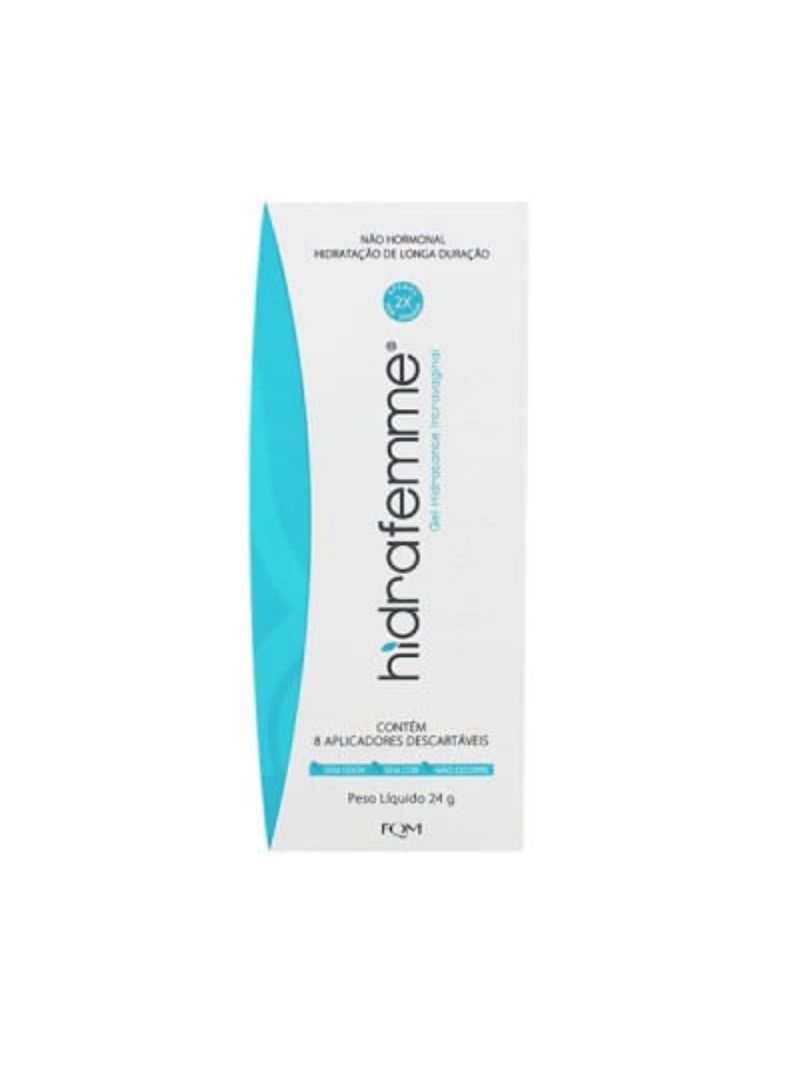 Hidrafemme Gel Hidratante Intravaginal 24g +8 Aplicadores
