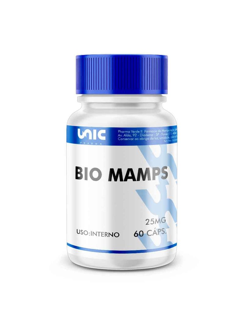 Bio Mamps 25mg 60 Cápsulas - Unicpharma