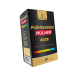 Kit C/2 Polivitamínico Mulher C/60 Cápsulas - Gold Lab