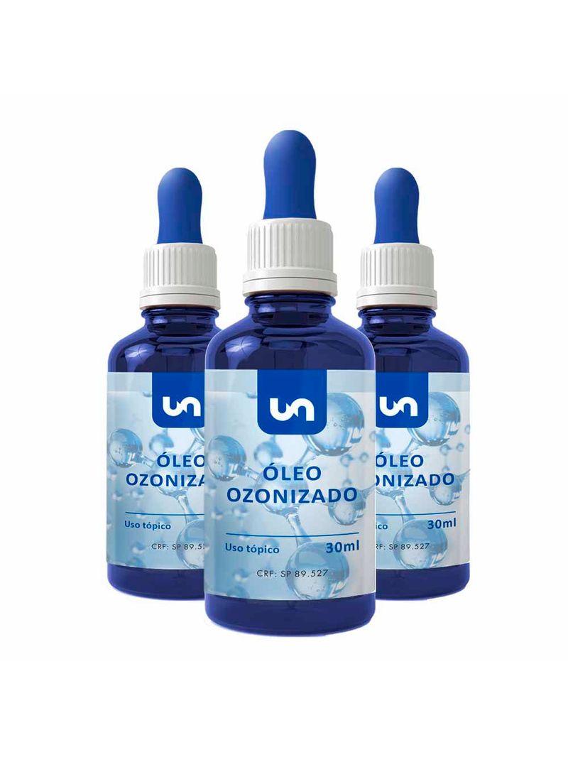 Kit 3 Óleo ozonizado - 30ml
