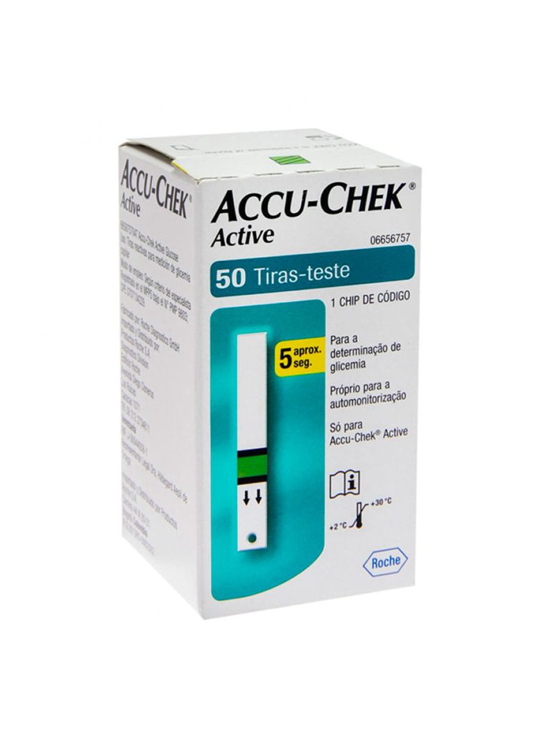 Tiras Reativas Accu-chek C/50 Tiras