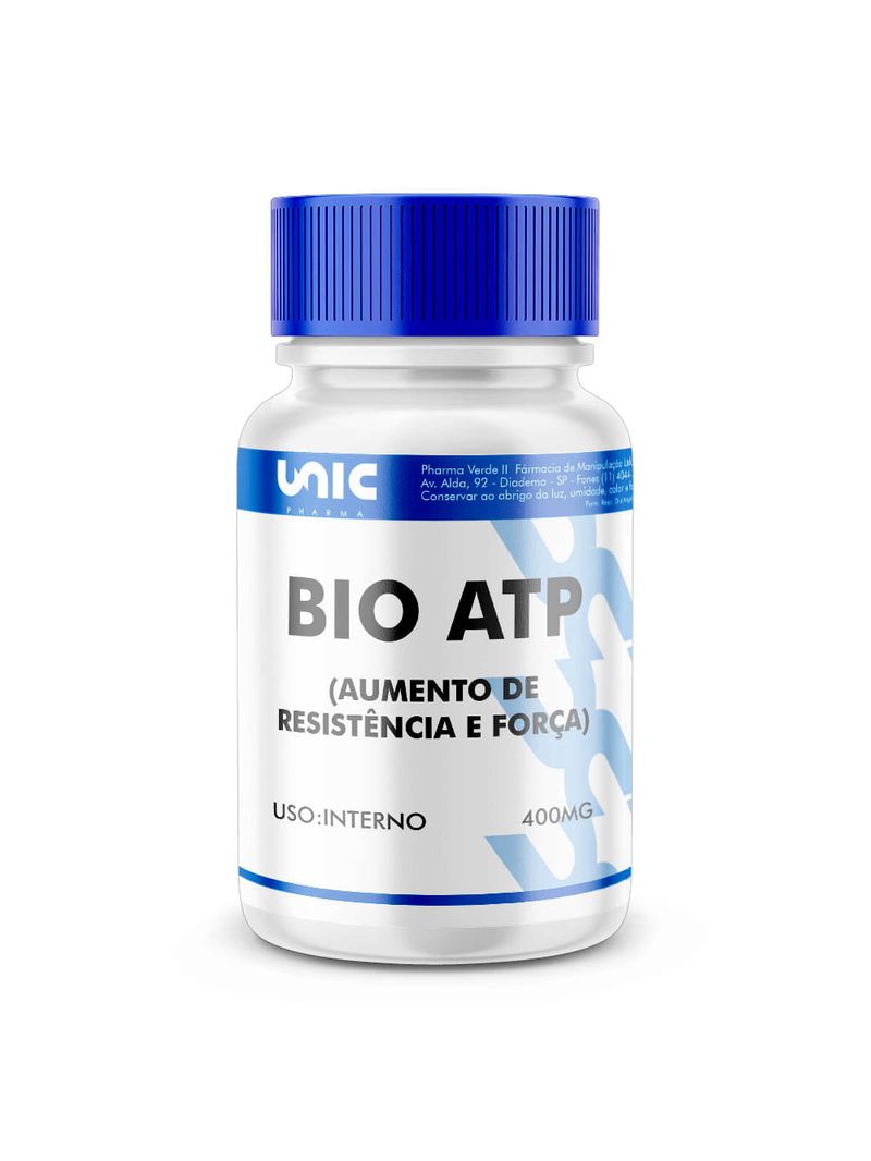 BIO ATP ( Aumento de resistência  e força)  400mg -30 cáps
