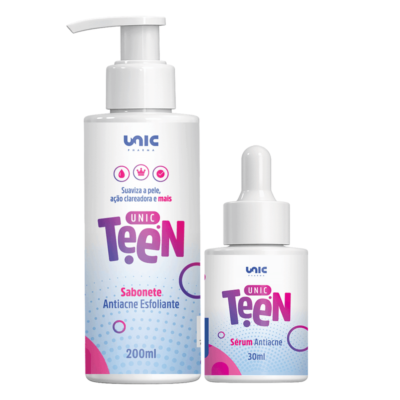 Kit Teen Sérum e sabonete antiacne