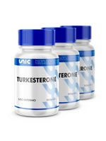 Kit 3 frascos de Turkesterone 500mg 30 caps