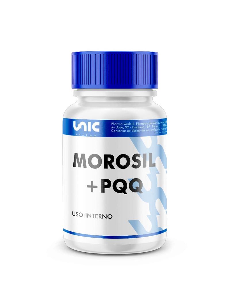 Morosil com PQQ 60 cápsulas