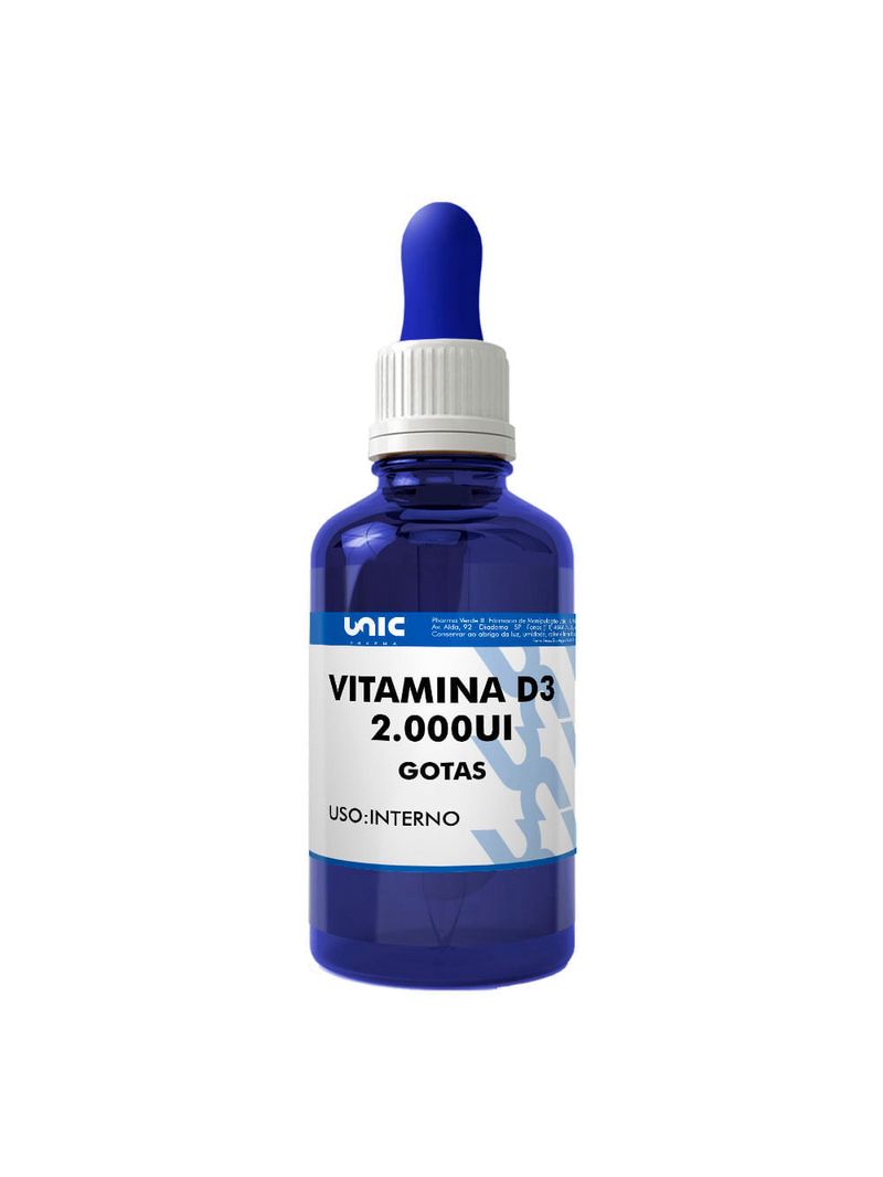 Vitamina D3 2.000ui gotas 10ml