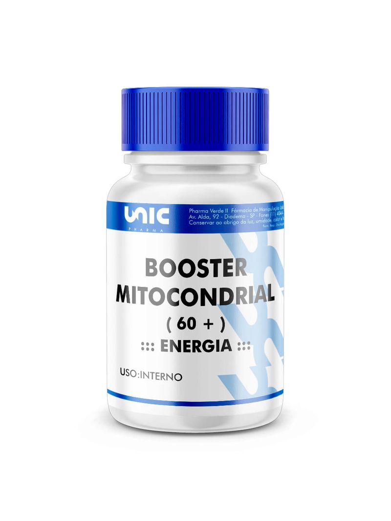 Booster Mitocondrial (Energia) 60 + - 30 Cápsulas
