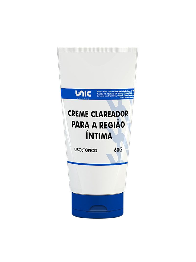 Creme Clareador Para Região Íntima - 60Gr