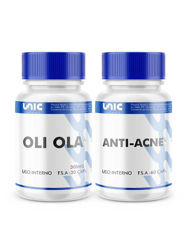 Kit-Oli Ola 300mg + Cápsulas Anti Acne