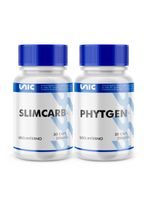 Kit-SlimCarb 200mg + Phytgen200mg 30 Caps cada