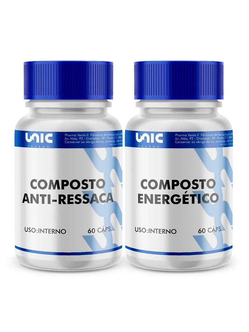 Kit Ressaca - 60 Cápsulas