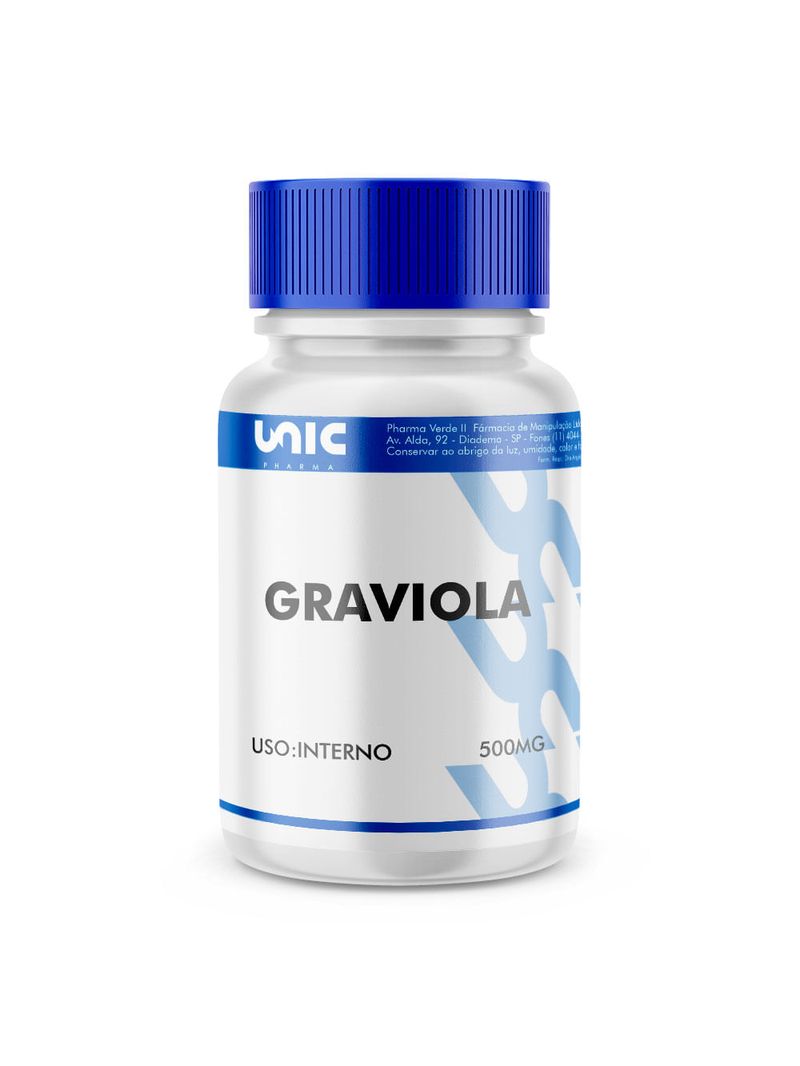 Graviola 500Mg - 60 Cápsulas