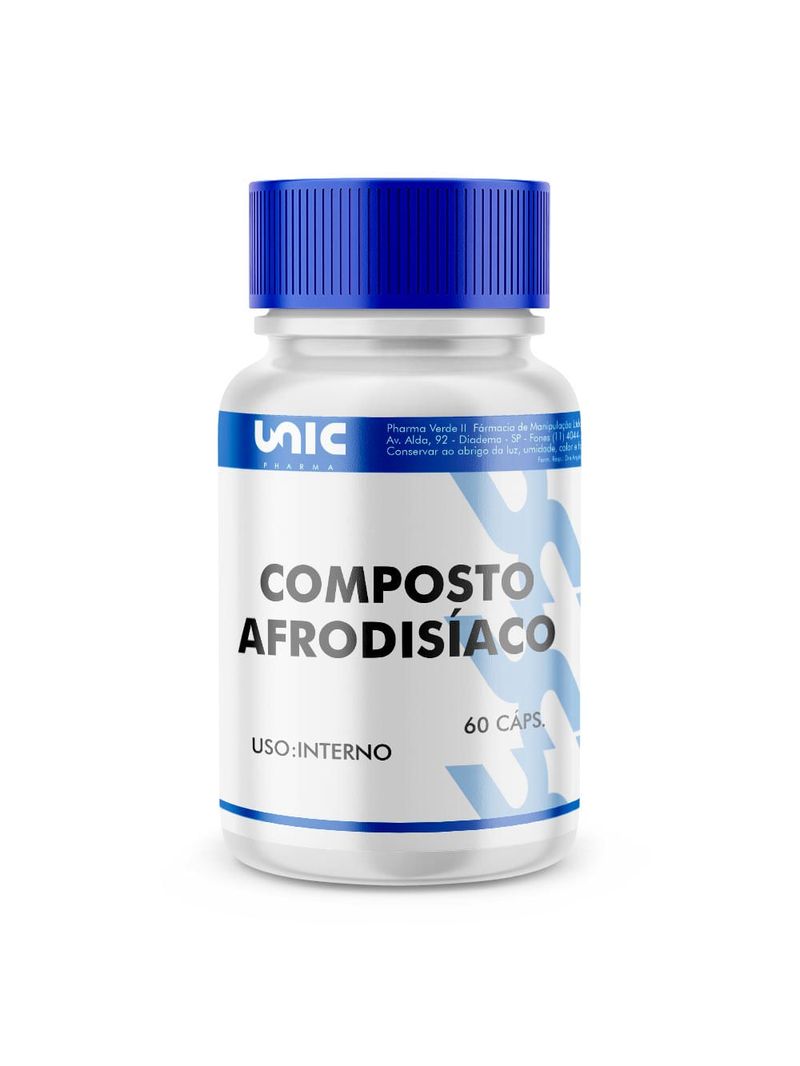 Composto Afrodisíaco - 60 Cápsulas