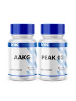 Arginina Aakg 400Mg  + Peak O2 500Mg - 30 Cápsulas