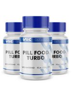 Kit 3 Pill Food Turbo 120 Cáps