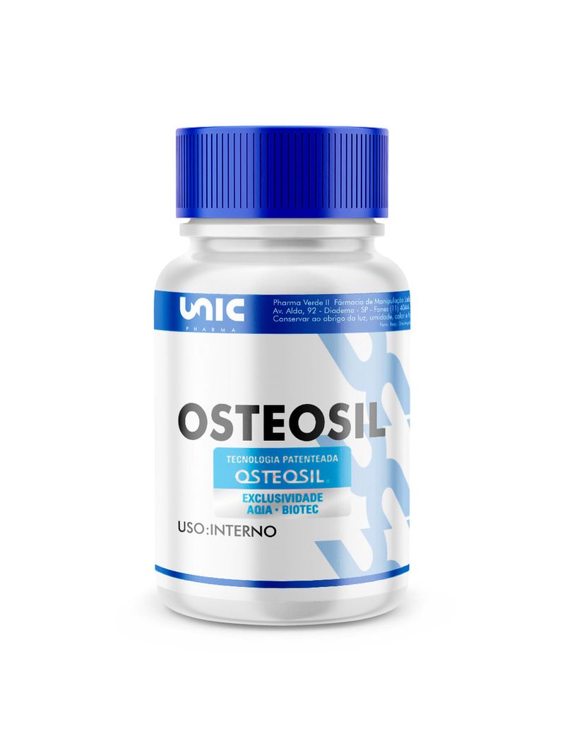 Osteosil 200mg com selo de autenticidade - 60 Cápsulas