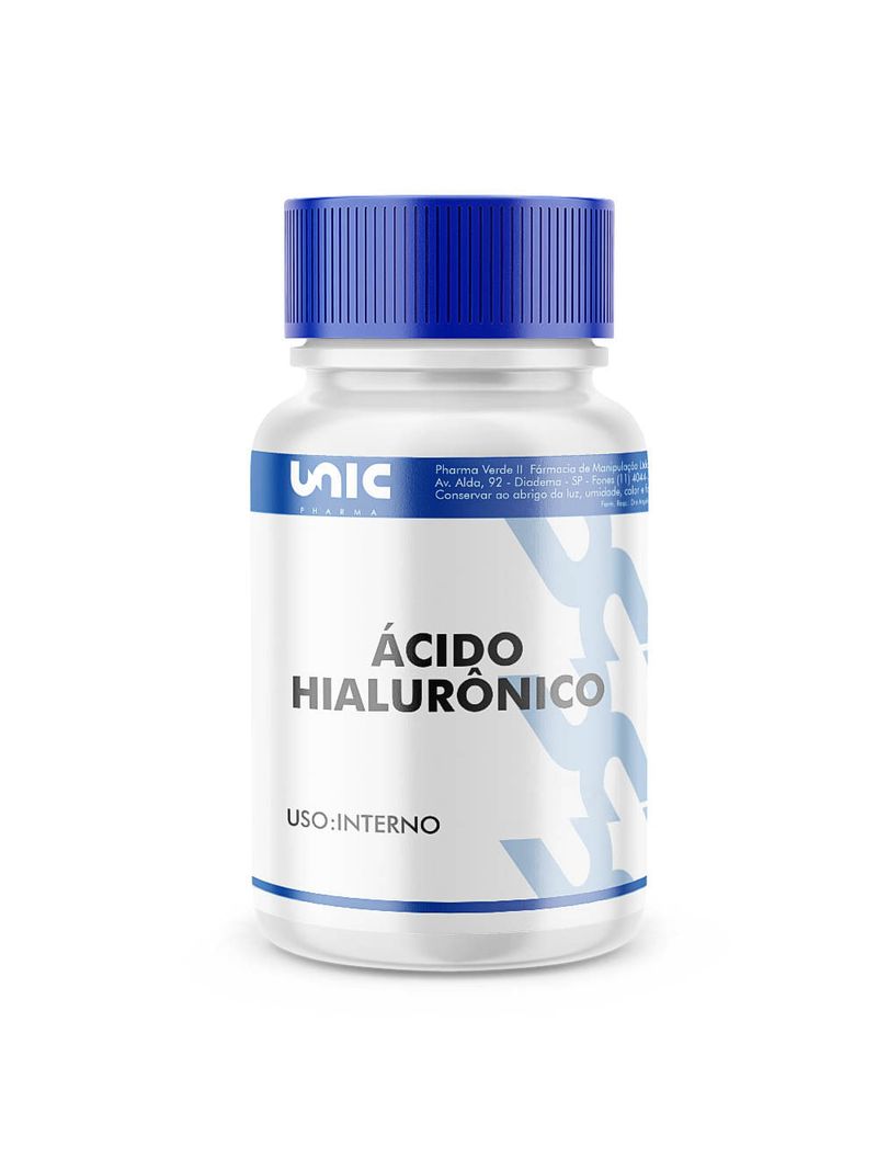Ácido Hialurônico 50Mg - 60 Cápsulas
