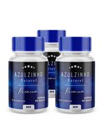 Kit 3 Frascos De Azulzinho Natural - 30 Doses