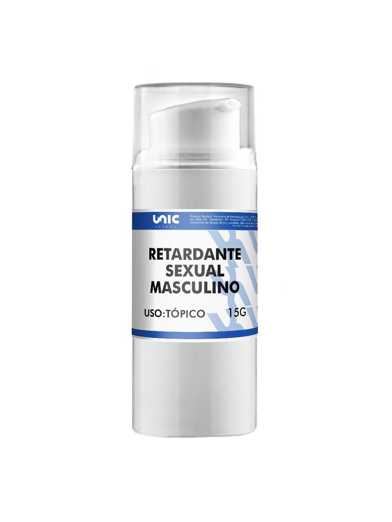 Retardante Sexual Masculino (Gel Creme) 15g