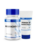 Kit Mamacadela 500mg 60 Caps + Pomada De Mamacadela Para Vitiligo 20% 60g