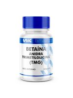 Betaína Anidra (Trimetilglicina TMG) 500mg - 30cáps