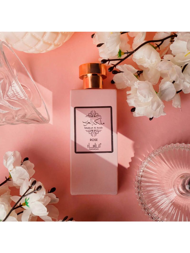 Perfume Feminino Manasik Malikat Al Arab Rose Eau de Parfum 100ml