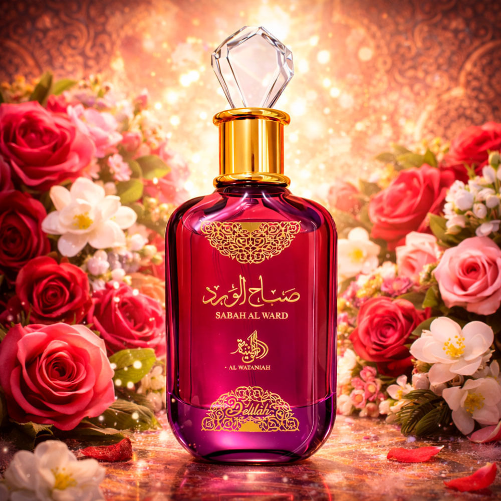 香水(女性用) Sabah Al Ward Eau de Parfum Delilah Perfume Sabah Al Ward Delilah 100ml Eau de Parfum Al Wataniah