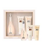 Kit Jennifer Lopez Glow Feminino - Eau de Toilette 100ml + Body Lotion 75ml + Shower Gel 75ml