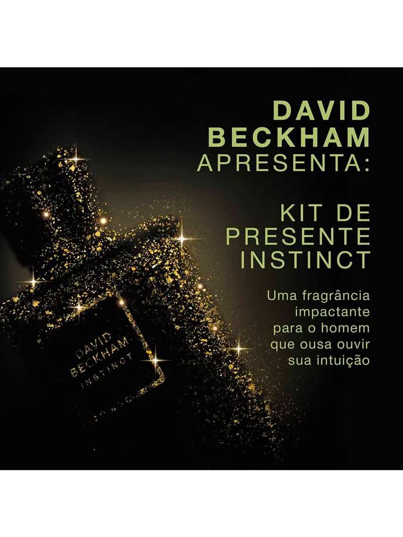 Kit David Beckham Instinct Masculino - EDP 50ml + Desodorante 150ml