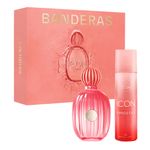 Kit Perfume Feminino The Icon Splendid EDP 100ml + Desodorante 150ml Antonio Banderas