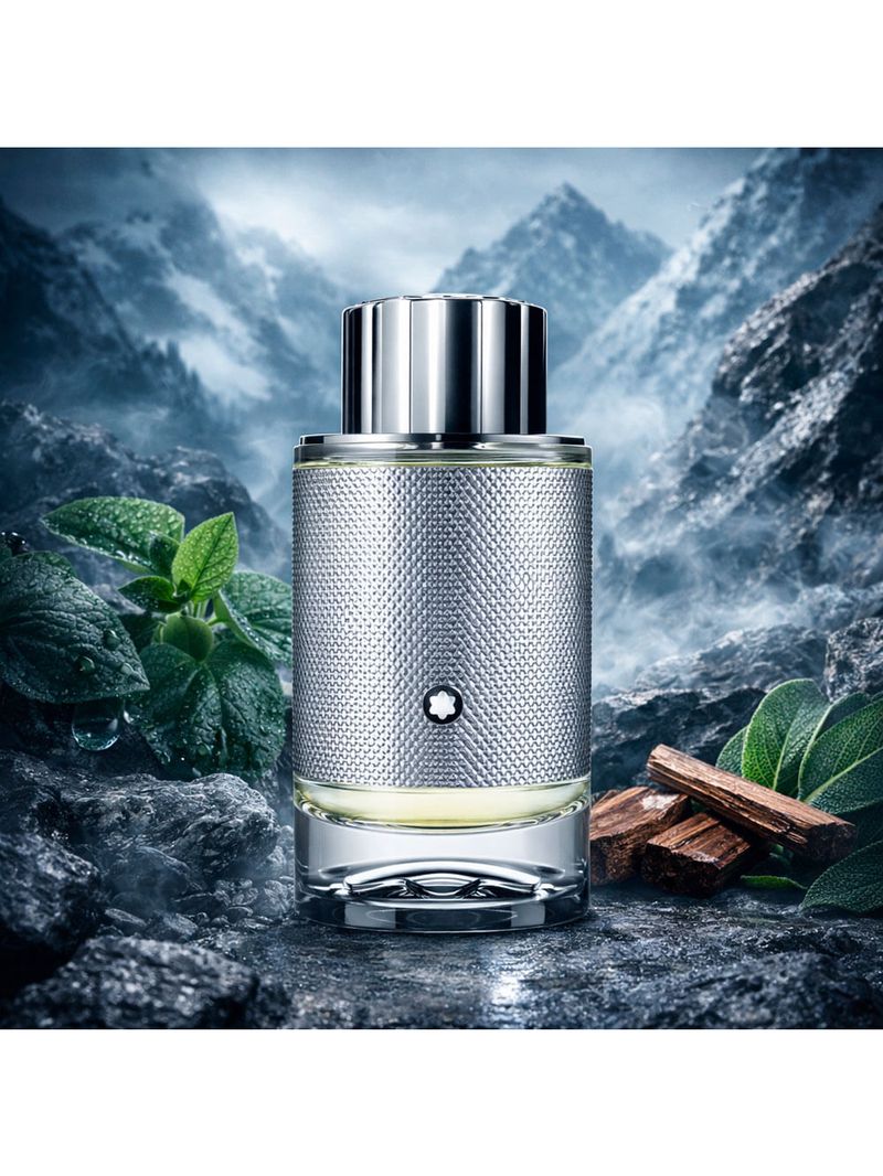 Perfume Masculino Montblanc Explorer Platinum Eau de Parfum 100ml Amadeirado Ambarado