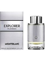 Perfume Masculino Montblanc Explorer Platinum Eau de Parfum 100ml Amadeirado Ambarado