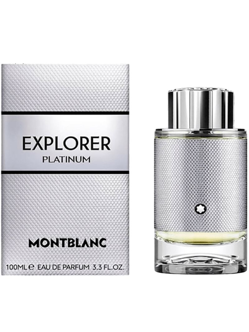 Perfume Masculino Montblanc Explorer Platinum Eau de Parfum 100ml Amadeirado Ambarado