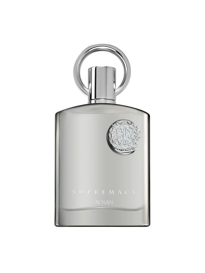 【新品未開封】AFNAN Supremacy Silver EDP 100ml Supremacy Silver Eau de Parfum Masculino 100ml Afnan - Drogarias