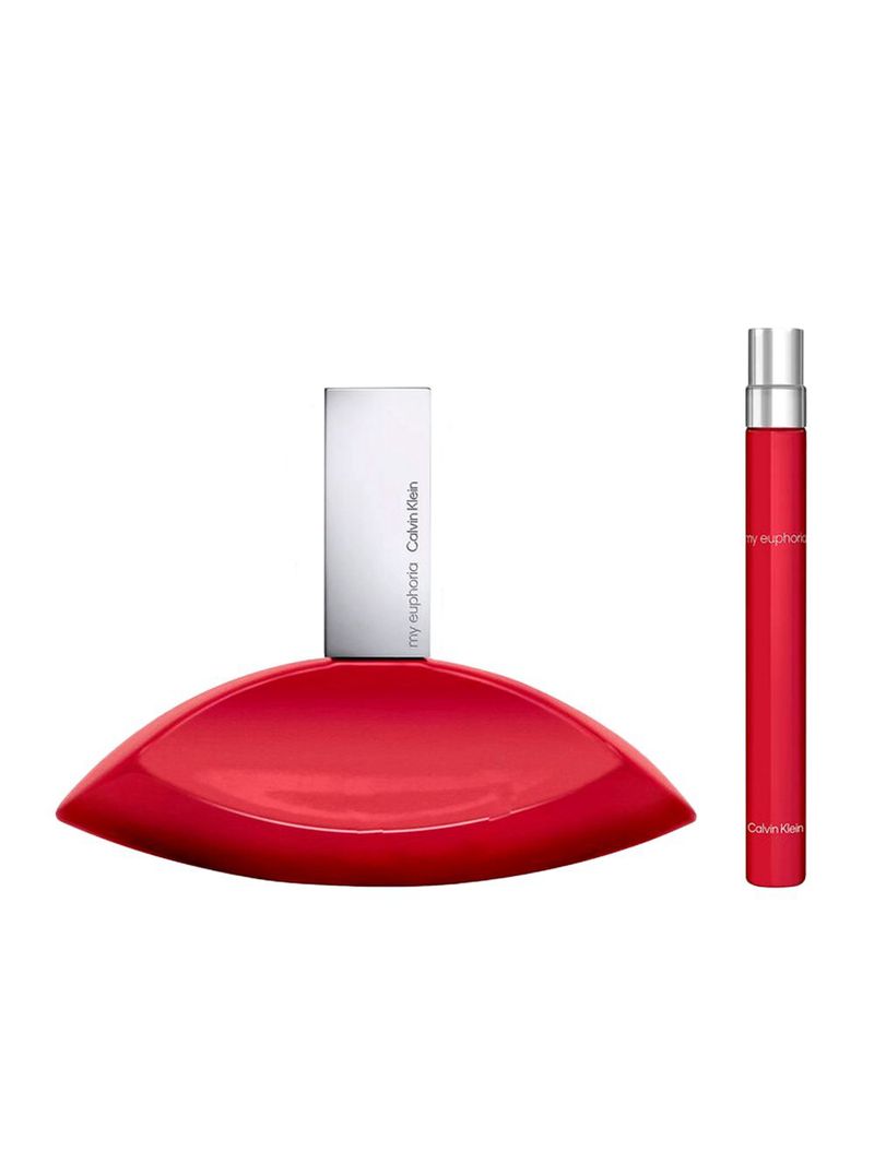 Kit Perfume Feminino Calvin Klein My Euphoria Eau de Parfum 100ml + Mini 10ml