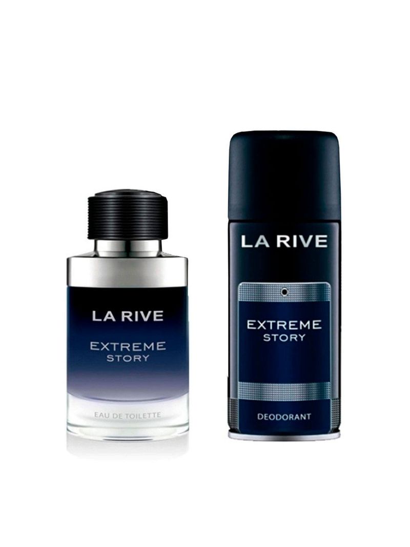 Kit La Rive Extreme Story Masculino - Eau de Toilette 75ml + Desodorante 150ml