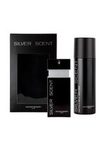 Kit Jacques Bogart Silver Scent Masculino - Eau de Toilette 100ml + Body Spray 200ml