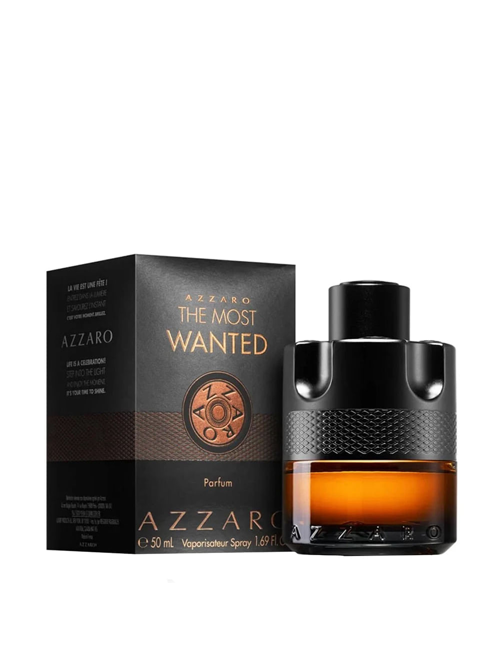 Perfume Masculino The Most Wanted 50ml Parfum Azzaro - Drogarias