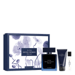 Kit Perfume Masculino Narciso Rodriguez Bleu Noir EDP 100ml + 10ml + Shower Gel 50ml