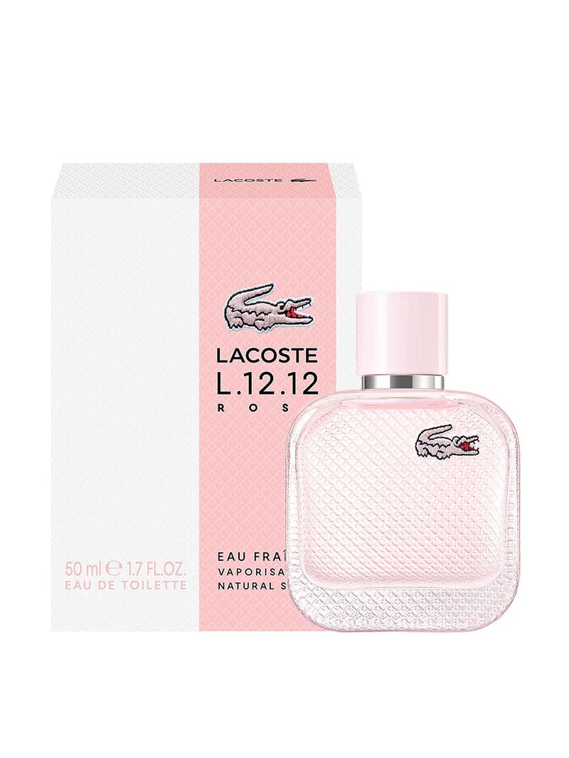 Perfume Feminino Lacoste L.12.12 Rose Eau Fraîche Eau de Toilette 50ml
