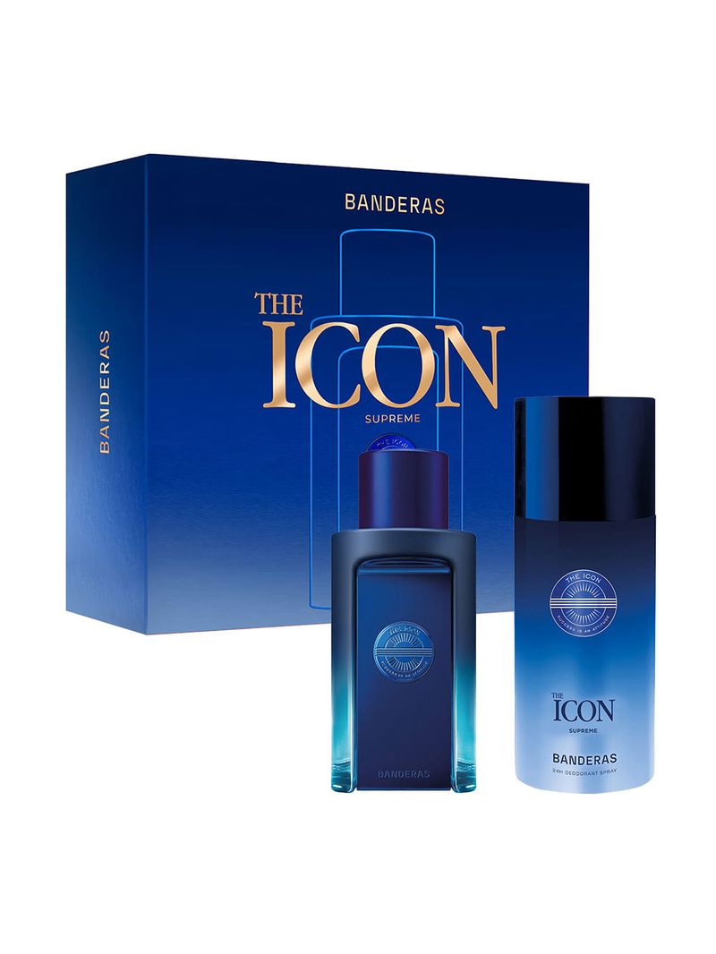 Kit Banderas The Icon Man Supreme - Edp 100ml + Deo 150ml