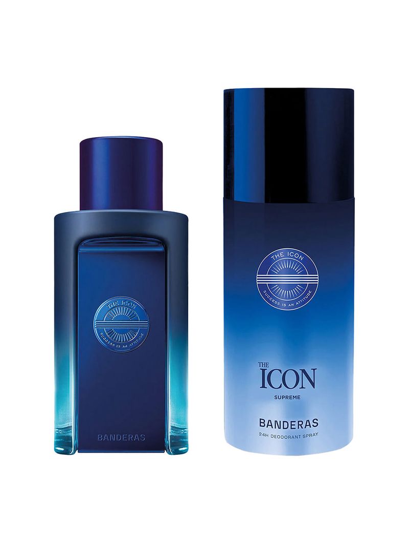 Kit Banderas The Icon Man Supreme - Edp 100ml + Deo 150ml