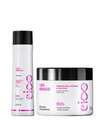 Kit Eico Pro Liso Mágico - Shampoo 300ml + Máscara 300g