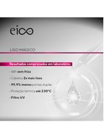 Kit Eico Pro Liso Mágico - Shampoo 300ml + Máscara 300g