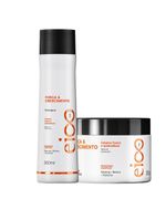 Kit Eico Pro Força & Crescimento - Shampoo 300ml + Máscara 300g