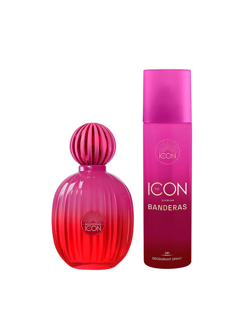 Kit Banderas The Icon Woman Supreme - Edp 100ml + Deo 150ml